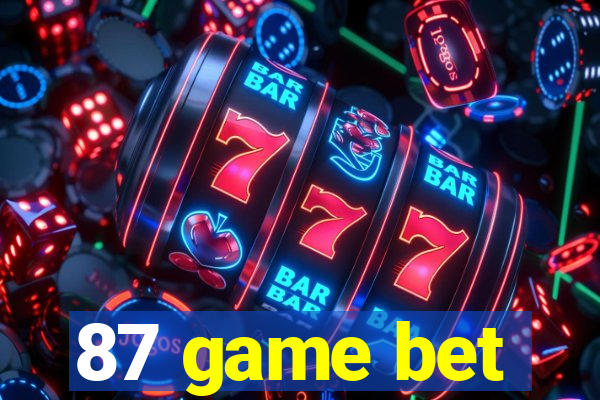 87 game bet